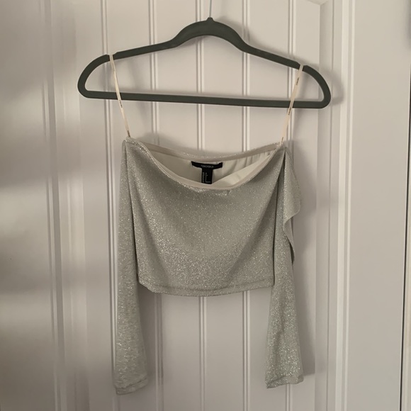 Off the shoulder sparkly top - Picture 2 of 2